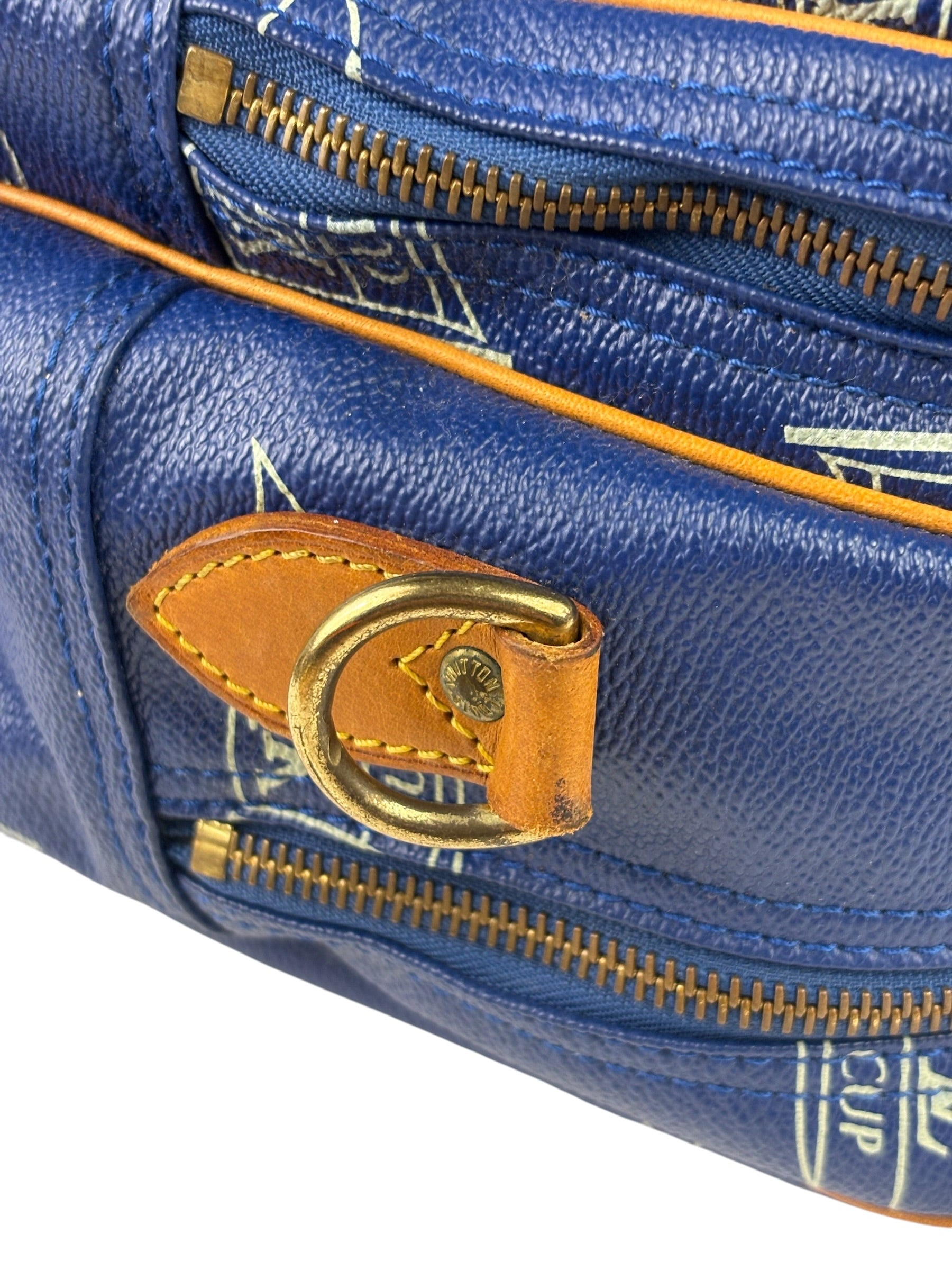 Louis Vuitton Blue LV Cup Sac Cowes Messenger
