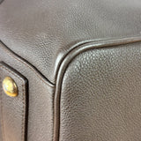Louis Vuitton Chocolate Calfskin Sofia Coppola Duffel Bag