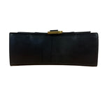 Balenciaga Black Leather Hourglass XS 2Way Handbag