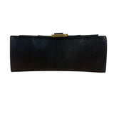 Balenciaga Black Leather Hourglass XS 2Way Handbag