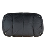 Prada Black Quilt Bomber Duffle Bag