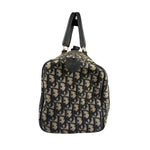 Christian Dior Vintage Canvas Monogram Trotter Oblique Boston Hand Bag