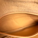 Chanel CC Flap Bag Peach Jersey Quilt