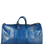 Louis Vuitton Blue Epi Keepall 55