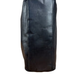 Prada Vintage Black Leather Tote Bag