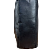 Prada Vintage Black Leather Tote Bag