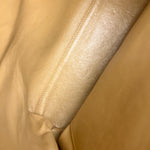 Chanel Beige Calfskin Kelly Top Handle Bag 2001