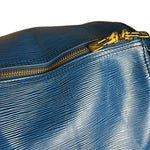 Louis Vuitton Blue Epi Keepall 55