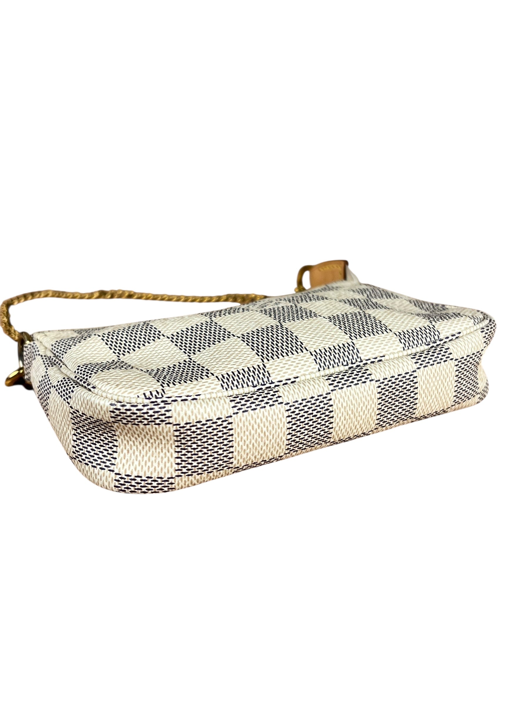 Louis Vuitton Damier Azur Mini Chain Pochette