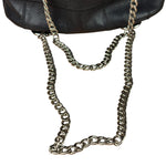 Chanel Black Caviar Chocolate Bar Shoulder Bag