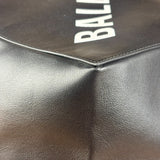 Balenciaga Black Leather Giant Box Bag