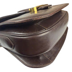 Celine Horse Carriage Dark Brown Leather Shoulder Bag