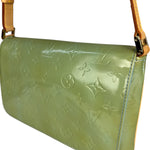 Louis Vuitton Monogram Vernis Green Thompson Shoulder Bag