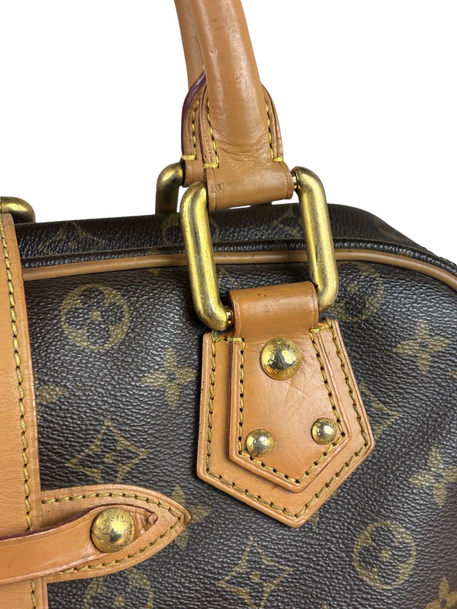 Louis Vuitton Monogram Manhattan Handbag MM