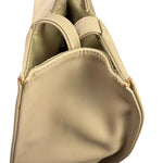 Telfar Cream Leather Medium Shopping Tote Bag