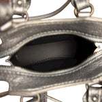 Balenciaga Nano City Bag Silver