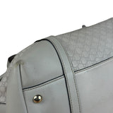 Gucci Vintage Beige Leather GG 2Way Bag