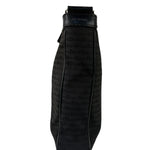 Christian Dior Black Leather Trim Canvas Dior Print Crossbody Bag