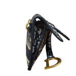 Christian Dior Oblique Slim Saddle Pouch