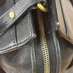 YSL Black Leather Cabas Chyc 2Way