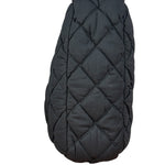 Chanel Black Quilted Satin Chain Shoulder Bag 2008