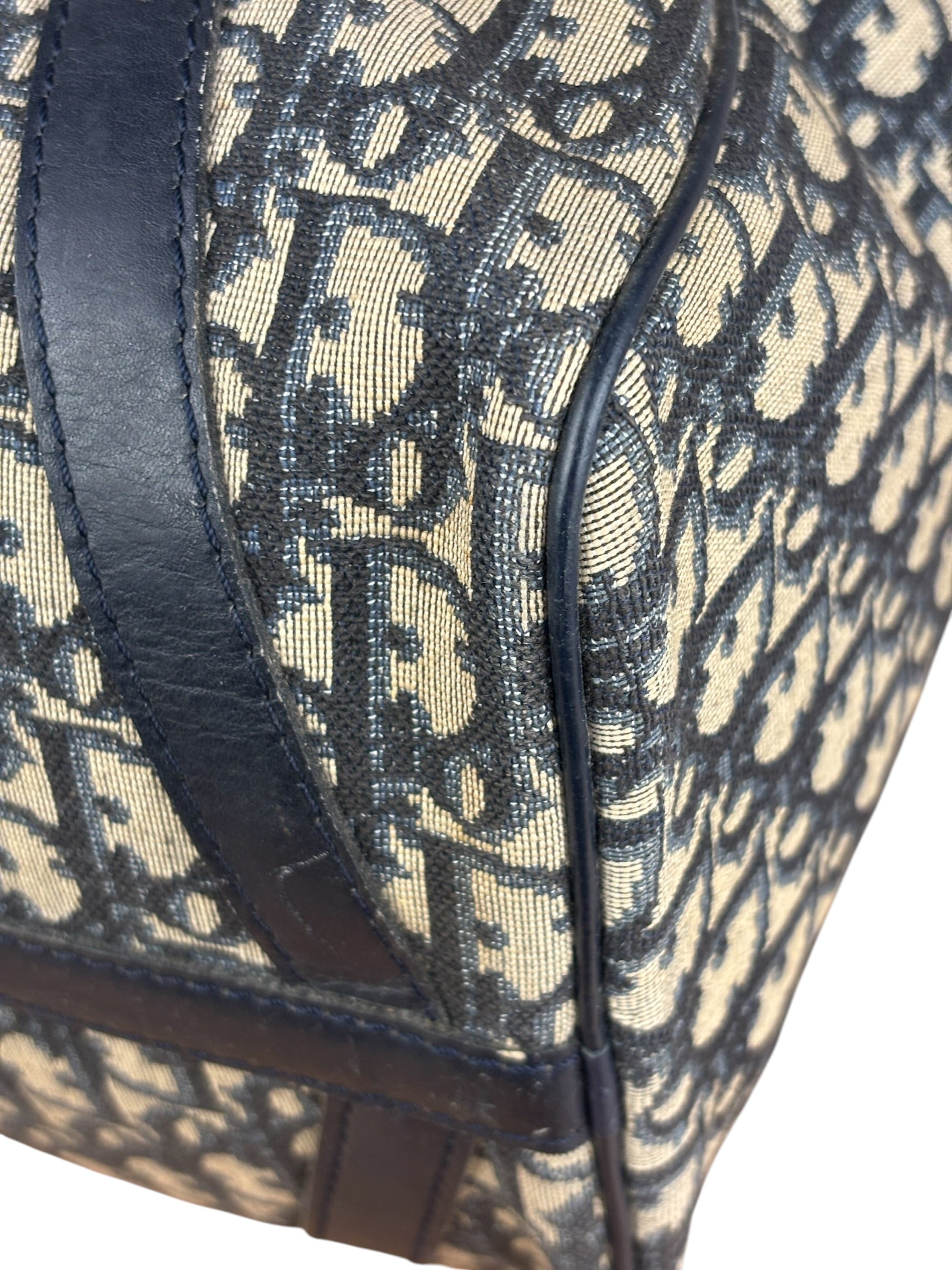 Christian Dior Vintage Trotter Boston Hand Bag