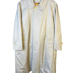 Burberry Vintage Grey Check Lined Coat