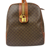 Celine Vintage Macadam Weekender Boston Bag