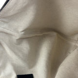 Gucci Black Pebbled Leather Half Moon Hobo Bag