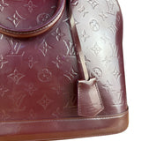 Louis Vuitton Monogram Vernis Alma GM Burgundy