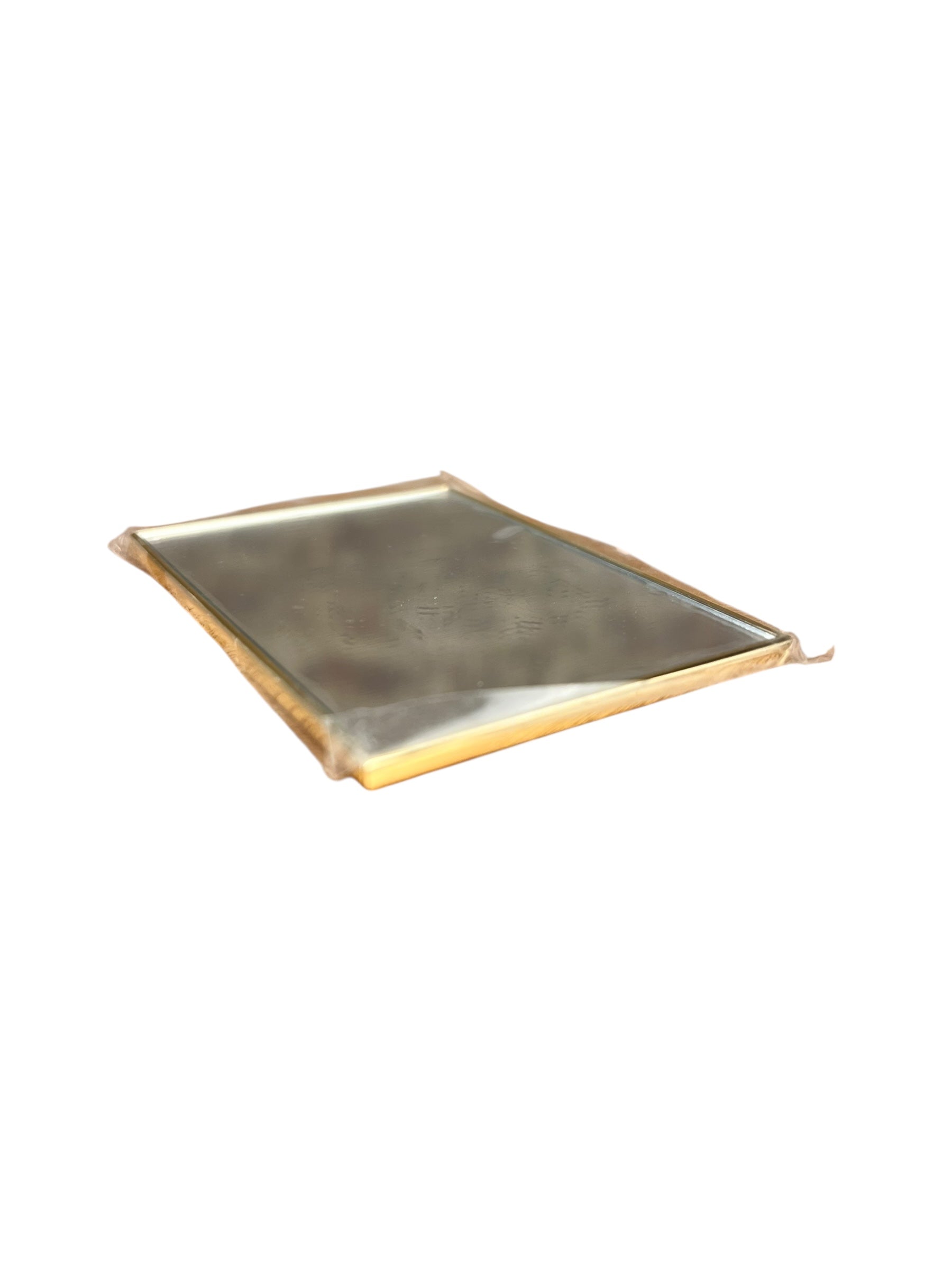 YSL Beauty Mini Pocket Mirror White/Gold