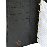 Louis Vuitton Black EPI Leather Agenda MM
