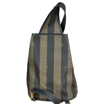 Fendi Vintage Pequin Stripped Sling Bag
