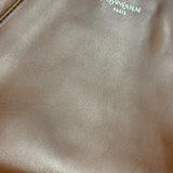 Saint Laurent Vintage Brown Leather Mini Shoulder Bag