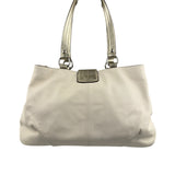 Coach Cream Pebbled leather Carryall Soho Shoulder Bag