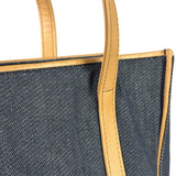 Christian Dior Beauty Parfums Denim/Leather Tote