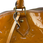 Louis Vuitton Vintage Monogram Vernis Alma MM Handbag Orange