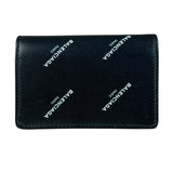 Balenciaga All Over Logo Compact Wallet