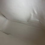 Chanel White Calfskin Square Mini Flap 1994