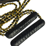 Chanel Black Quilted Lambskin Camera Bag 1989