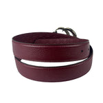 Gucci Burgundy GG Marmont Leather Belt