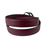 Gucci Burgundy GG Marmont Leather Belt