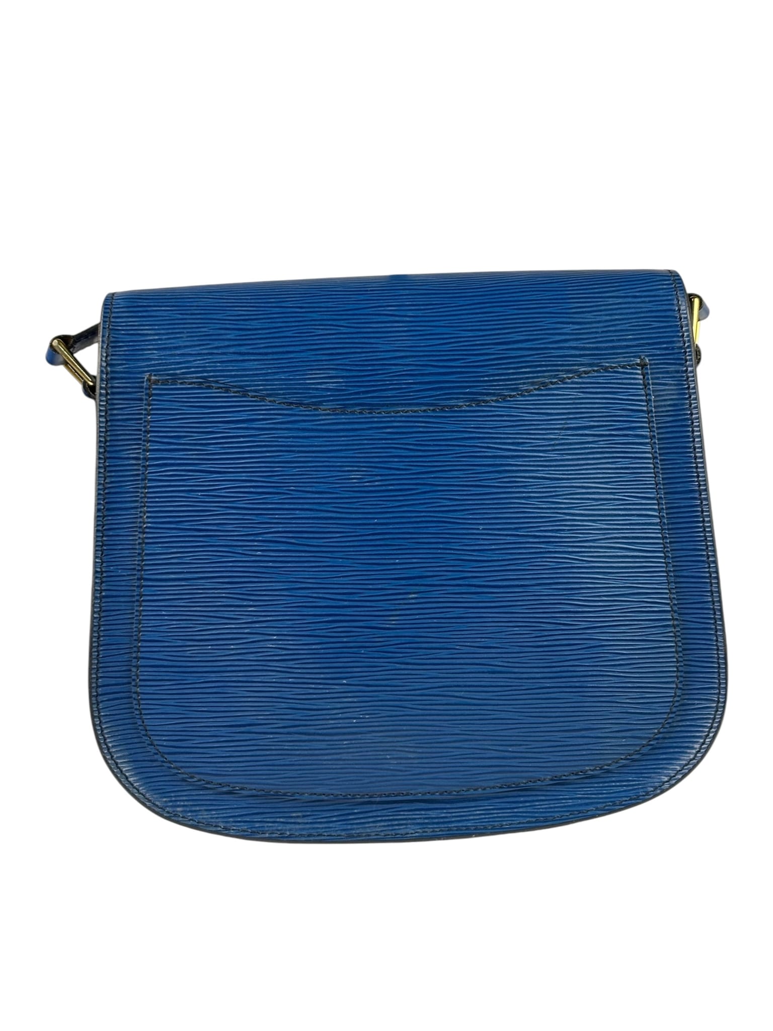 Louis Vuitton Vintage Blue Epi Saint Cloud GM Crossbody
