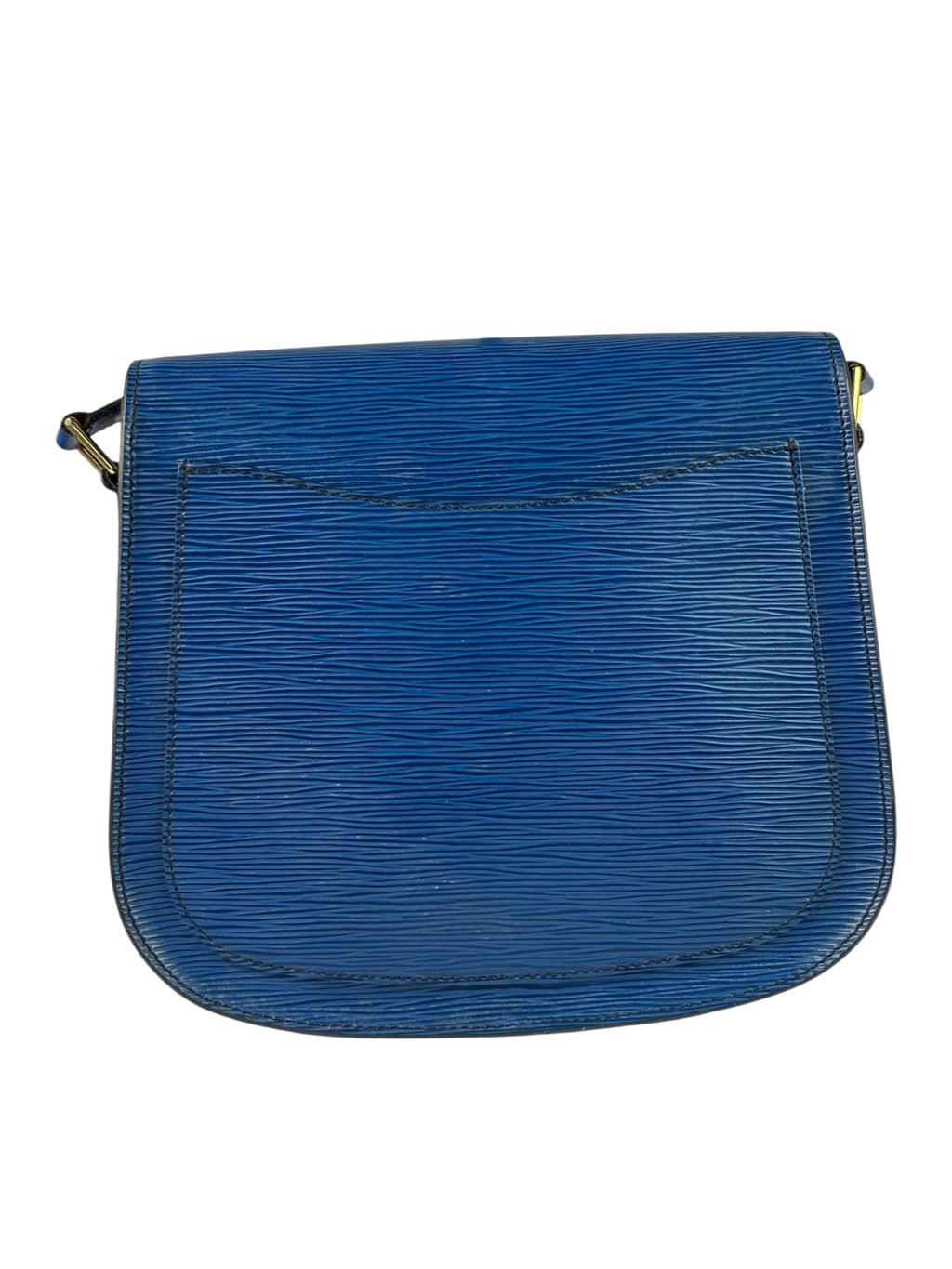 Louis Vuitton Vintage Blue Epi Saint Cloud GM Crossbody