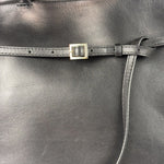 Manu Atelier Black Leather Le Cambon 35 Tote