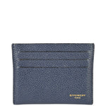 Givenchy Navy Blue Leather Card Holder