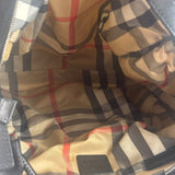Burberry Geen Nylon/Leather Trim Buckleigh Tote Bag