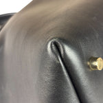 Manu Atelier Black Leather Le Cambon 35 Tote