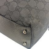 Gucci Black GG Canvas Monogram Hand Bag