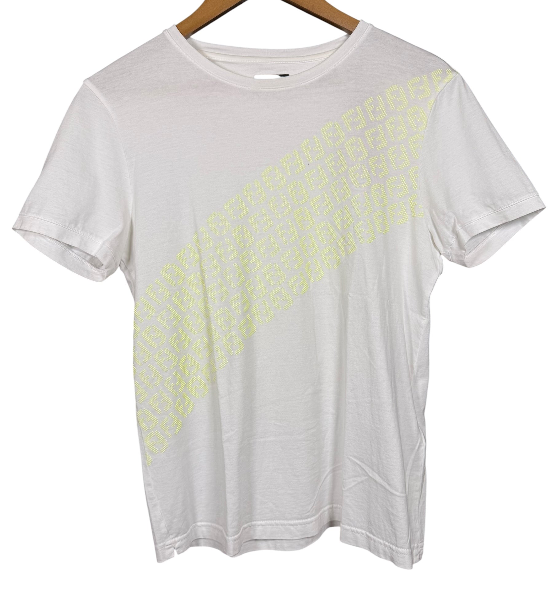 Fendi FF Dot Logo Short Sleeve Top